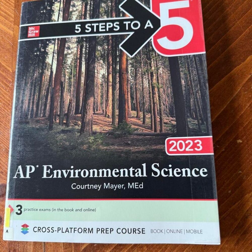 5 Steps to a 5: AP Environmental Science 2023 Courtney Mayer 1st Edition